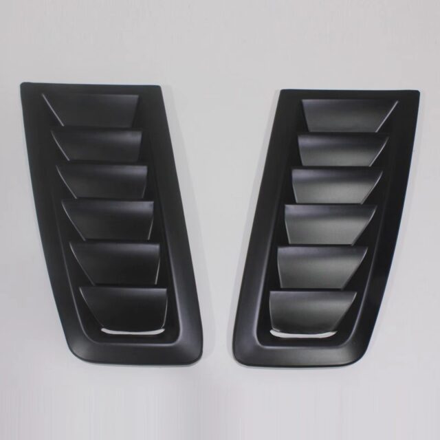 Universal Bonnet Hood Vents For Ford Fiesta FOCUS RS MK2 Style ABS Plastic